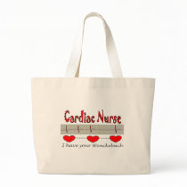 Cardiac Nurse T-shirts and Gifts Canvas Bags