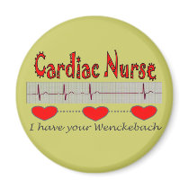 Cardiac Nurse T-shirts and Gifts Refrigerator Magnet
