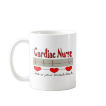 Cardiac Nurse T-shirts and Gifts Coffee Mugs