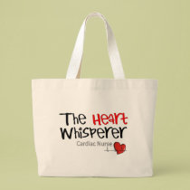 Cardiac Nurse "The Heart Whisperer" Tote Bag bags