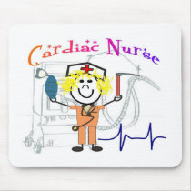 Cardiac Nurse  Unique and Adorable Gifts Mouse Pad