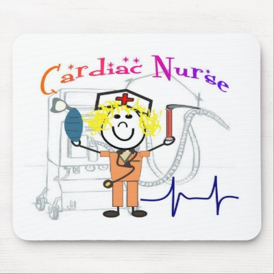 Cardiac Nurse  Unique and Adorable Gifts Mouse Pad by gailg1957