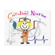 Cardiac Nurse  Unique and Adorable Gifts Post Card