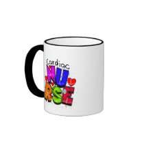 Cardiac Nurse-Unique QRS design--Great Gifts! Coffee Mugs