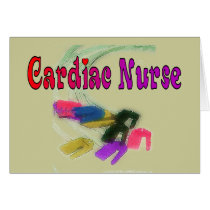 Cardiac Nurse Watercolor Art Gifts