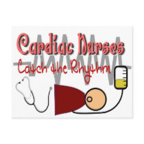 CARDIAC NURSES "CATCH the RHYTHM" Post Cards