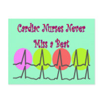 Cardiac Nurses NEVER Miss a Beat! Post Cards