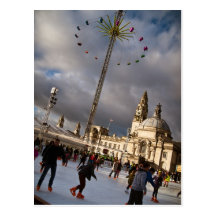 Cardiff Winter Wonderland Post Card