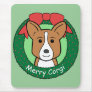 Cardigan Welsh Corgi Christmas Mouse Pads