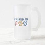CARDIGAN WELSH CORGI Dad Paw Print 1 Coffee Mug