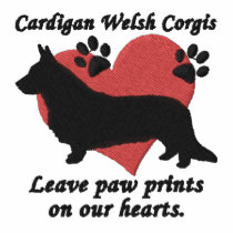Cardigan Welsh Corgis Leave Paw Prints