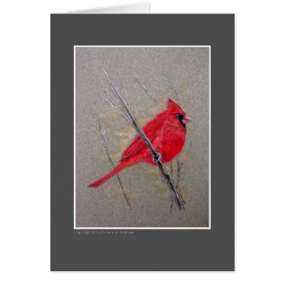 Cardinal by pawtraitart