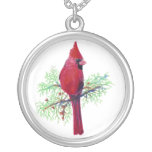 Cardinal Christmas Custom Necklace