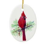 Cardinal Christmas Ornament
