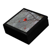 Cardinal giftbox keepsake box