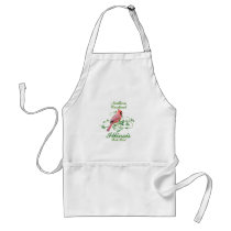 Cardinal Illinois State Bird Apron