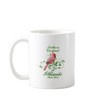 Cardinal Illinois State Bird Coffee Mug