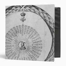 Cardinal Richelieu  as the centre of the sun Vinyl Binders