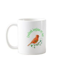 Cardinals Brighten My Day Mug
