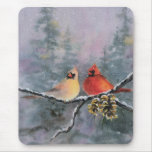 CARDINALS by SHARON SHARPE Mouse Pad