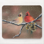 CARDINALS by SHARON SHARPE Mousepad