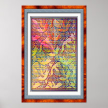 Cardinals Humming Birds Print