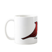 Cardinals in Love Mug