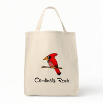 Cardinals Rock Canvas Bags