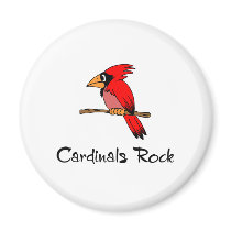 Cardinals Rock Magnets
