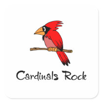 Cardinals Rock Stickers