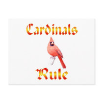 Cardinals Rule Post Card