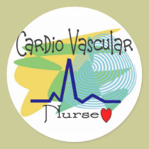 Cardio VASCULAR NURSE T-shirts stickers