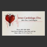 Cardiologist  Business Card business cards