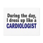 Cardiologist During The Day Post Card