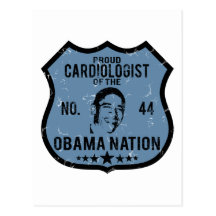 Cardiologist Obama Nation Post Card