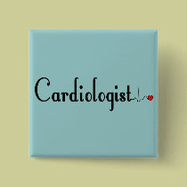 Cardiologist QRS Complex Gifts buttons