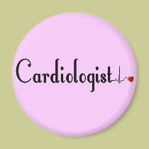 Cardiologist QRS Complex Gifts magnets