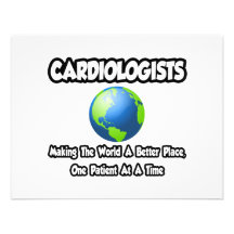 Cardiologues… faisant au monde un meilleur endroit faire-parts