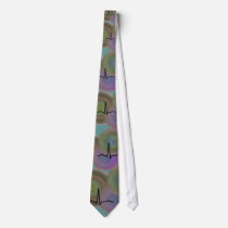Cardiology Tie, Artsy QRS Design