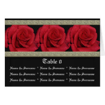 Cards template - customizable red roses