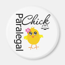 Career Chick Paralegal Magnet