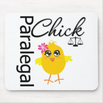 Career Chick Paralegal Mouse Pads