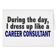 Career Consultant During The Day Cards