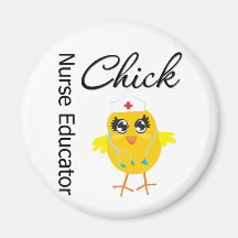Career Nurse Chick  - Nurse Educator Fridge Magnets