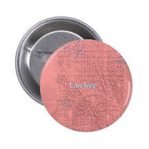 Carefree Pinback Button