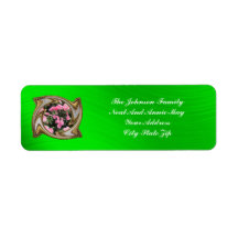 CAREFREE ROSE- RETURN ADDRESS LABELS