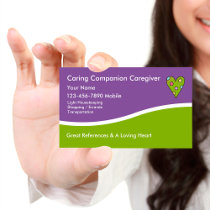 Caregiver Business Cards