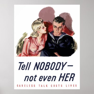 Careless Talk Costs Lives -- WW2 by parrow1978