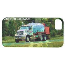 Cargo Hauling Tanker Truck Driver's iPhone 5 Case