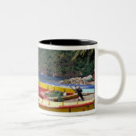 Caribbean, BWI, St. Lucia, Sailboats, Soufriere. Coffee Mugs